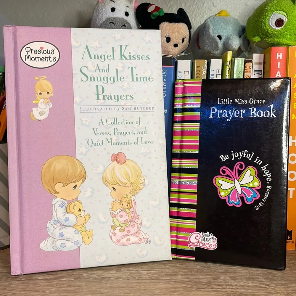 🔥 SALE Little Miss Grace Prayer Book + Precious Moments Prayer book